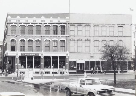 3)    Composite of 1980 Before and 1981 After Restoration