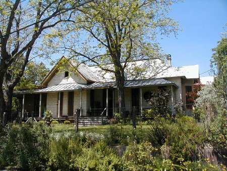 The restored house is a beautiful home again, 2004.