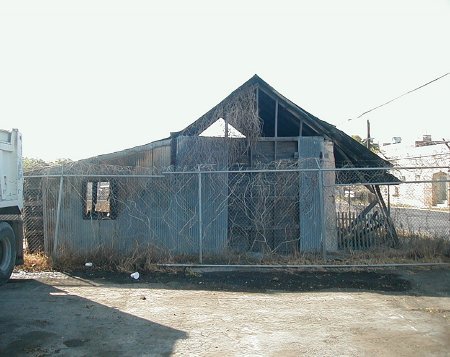 Time and neglect took their toll on this adobe house, 2005