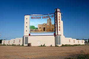 Mission Drive-In Theater Marquee