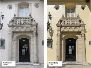 Landa Library Before and After