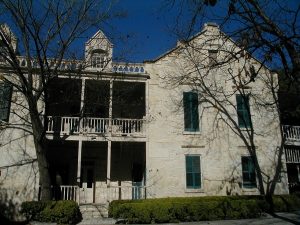 Facade of former ursuline Convent