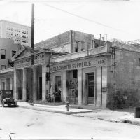 Old San Antonio Market House before it was demolished