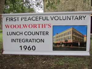 Coalition for the Woolworth Building banner: 