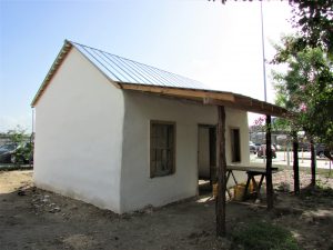 One-room jacal structure at 215 Perez Street