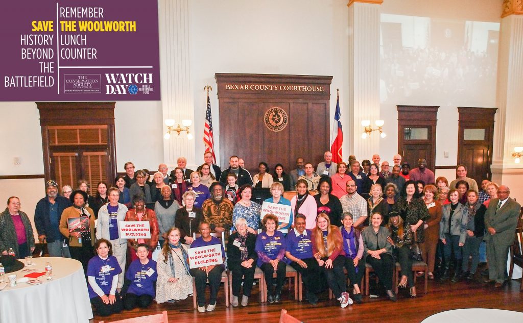 Group photo of Woolworth Watch Day attendess.