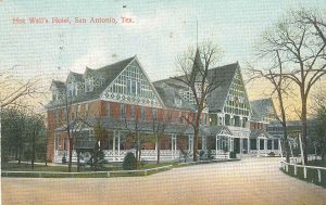 Postcard of the Hot Wells Hotel, San Antonio