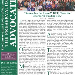 Front page of the Spring 2020 Advocate Newsletter