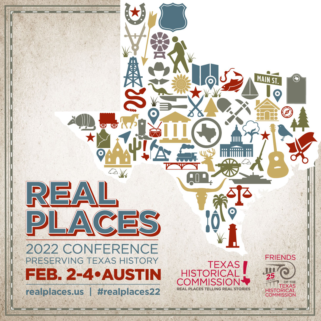 Real Places 2022 Preservation Conference flyer