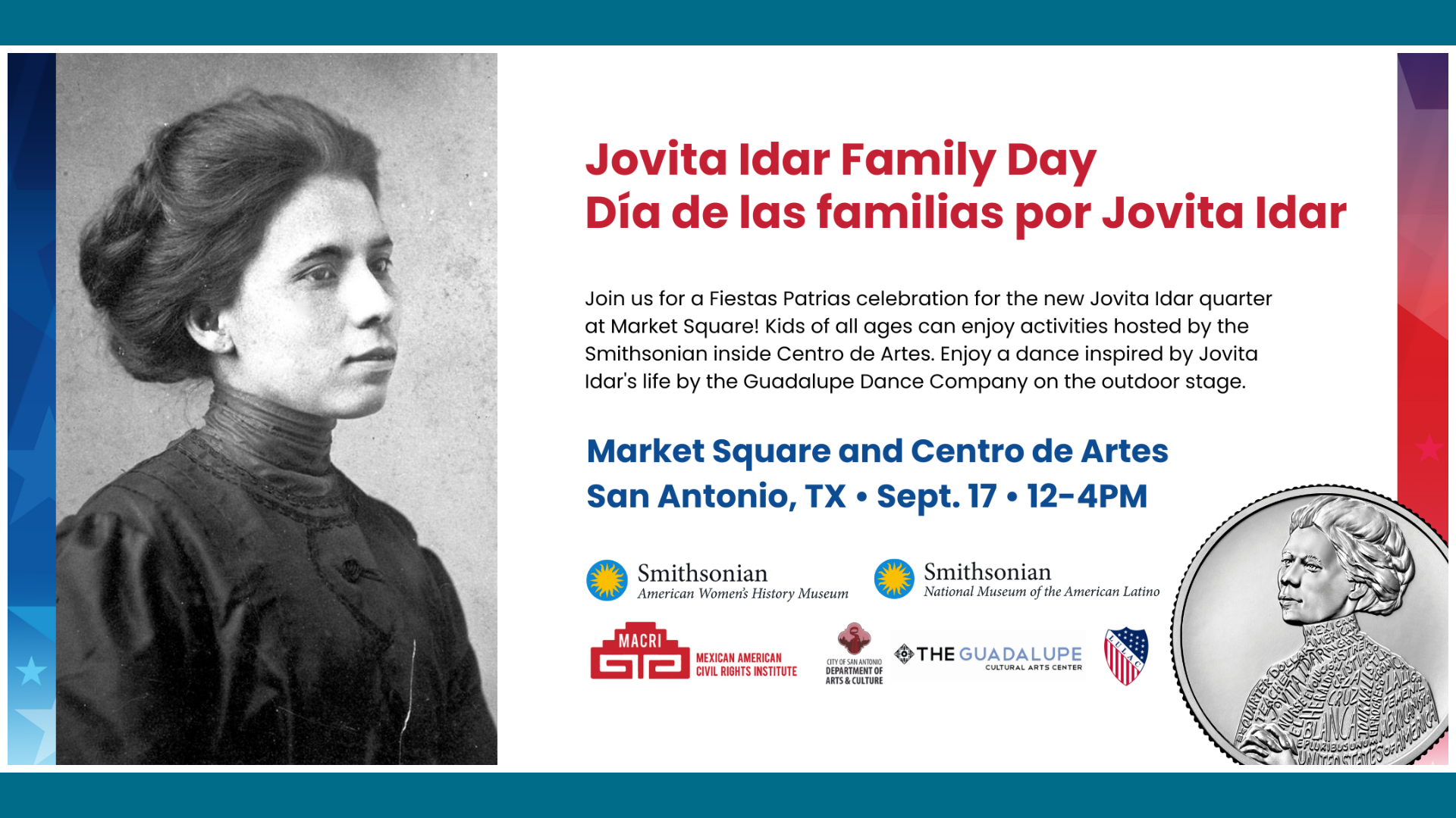 Jovita Idar Family Day Sept. 17, 2023 flyer