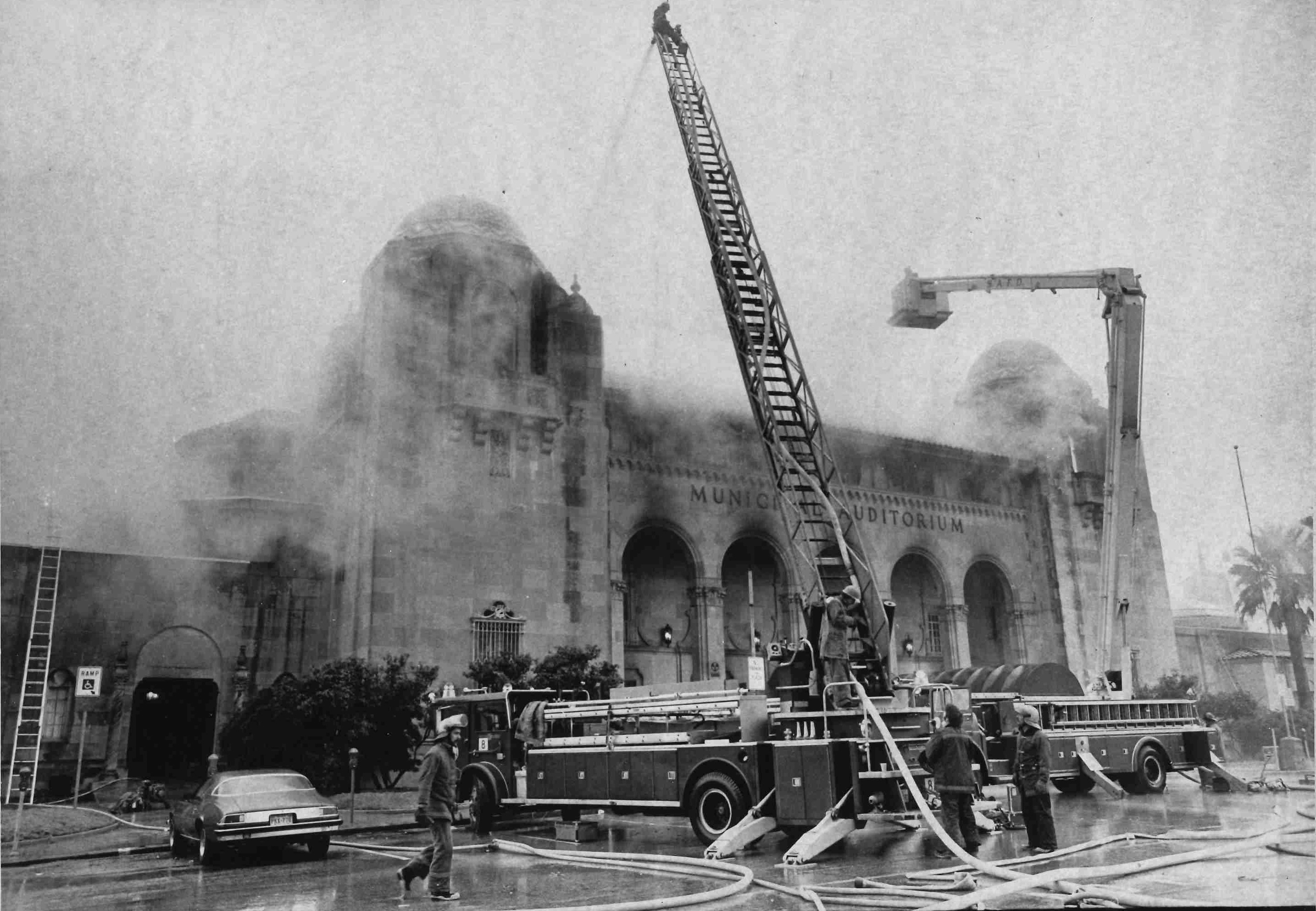 Municipal Auditorium Fire 1979
