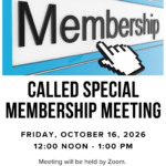 Called Special Meeting – Update